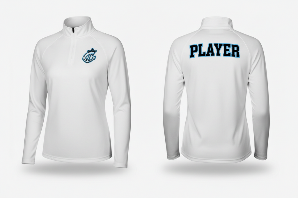 Womens Clippers quarter zip