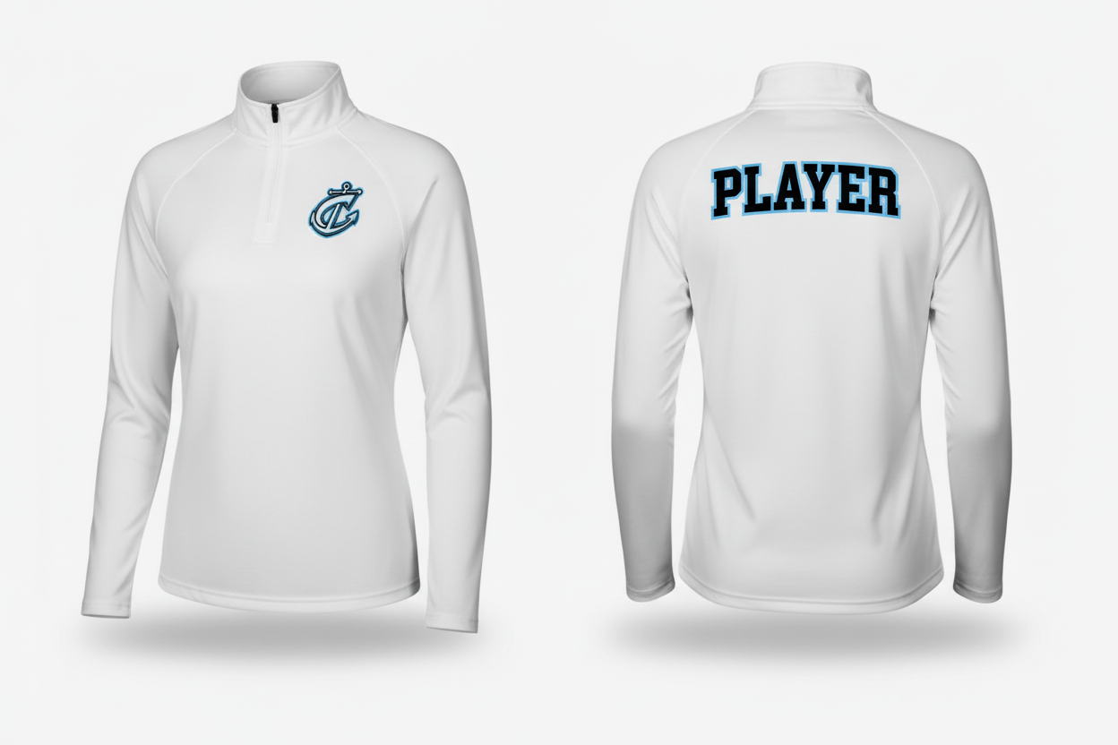 Womens Clippers quarter zip